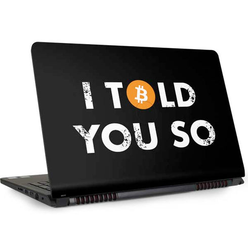 I Told You So Dell Inspiron Skin